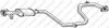 BOSAL 285-577 Middle Silencer